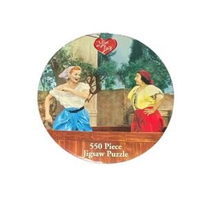 “I Love Lucy" 550 Pc. Jigsaw Puzzle 1956 Episode #150 "Italian Movie" Lucy's